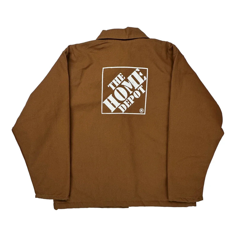 Home Depot Workwear Jacket - Medium Brown Cotton