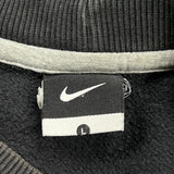Nike Sweatshirt - Large Black Cotton