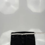 Made In USA Orange Tab Levis 550 Jeans - 34W 32L Black Cotton