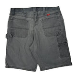 Wrangler Carpenter Shorts - 34W 10L Gray Cotton