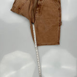 No Boundaries Carpenter Shorts - 30W 9L Brown Cotton