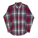 Chaps Ralph Lauren Checked Shirt - Large Multicoloured Cotton