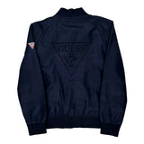 Guess Bomber Jacket - Large Navy Polyester