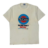 San Diego County'S Superstore Hanes Single Stitch T-Shirt - Large White Cotton
