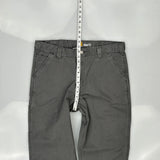 Carhartt Carpenter Trousers - 36W 31L Grey Cotton