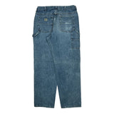 Carhartt Carpenter Jeans - 33W 34L Blue Denim