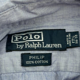 Polo By Ralph Lauren Shirt - XL Blue Cotton