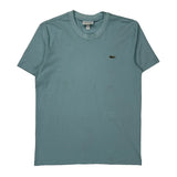 Lacoste T-Shirt - Large Blue Cotton