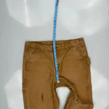 Brahma Carpenter Trousers - 36W 30L Brown Cotton