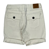 Age 10 True Religion Denim Shorts - Medium White Cotton