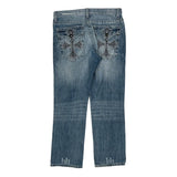 Hip Hop Decree Slim Jeans - 34W 31L Blue Cotton