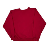 Nike Air Nike Graphic Long Sleeve T-Shirt - XL Red Cotton