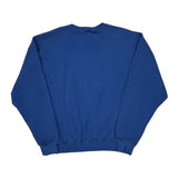 Chicago Cubs Russell Athletic Football Sweatshirt - Large Blue Cotton
