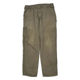 Carhartt Carpenter Pants - 36W 34L Khaki Cotton