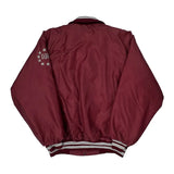 E.A.C. Unbranded Varsity Jacket - XL Burgundy Polyester