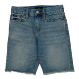 Age 10 Polo By Ralph Lauren Slim Denim Shorts - Mediumw 9L Light Wash Denim
