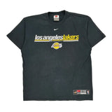 Los Angeles Lakers Nike Nba T-Shirt - Large Black Cotton