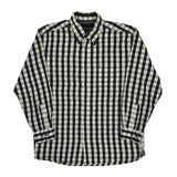 Tommy Hilfiger Checked Shirt - Large Navy Cotton