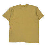 90S Blank Unbranded T-Shirt - XL Yellow Cotton