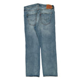 501 Levis Jeans - 37W US 14 Light Wash Denim