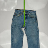 Levis 501 Jeans - 30W 28L Blue Denim