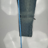 Tommy Hilfiger Cargo Jeans - 38W 22L Blue Denim