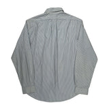 Ralph Lauren Striped Shirt - XL Blue Cotton