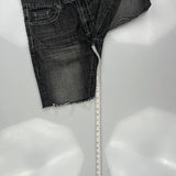 Royal Denim Shorts - 36W 10L Gray Cotton