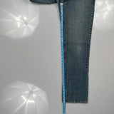 Vision Street Wear Jeans - 32W 31L Blue Cotton
