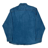 Wrangler Denim Shirt - XL Blue Denim