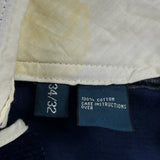 Unbranded Cord Pants - 33″ Waist Navy Cotton