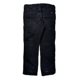 Dickies Carpenter Trousers - 34W 32L Black Cotton