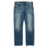 501 Levis Jeans - 36W 34L Light Wash Cotton