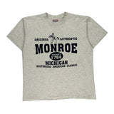 High Wind Single Stitch T-Shirt - XL Grey Cotton