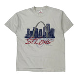 Fruit Of The Loom Graphic T-Shirt - XL White Cotton