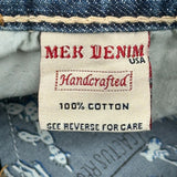 Mek Denim Boot Cut Jeans - 32W US 6 Blue Cotton