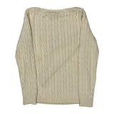Ralph Lauren Sweater - Medium Cream Cotton