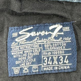 Seven 7 Jeans - 36W 34L Blue Cotton