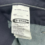 G-Star Denim Shorts - 33W 11L Black Denim