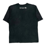 Bring The Heat Carhartt Graphic T-Shirt - Medium Black Cotton