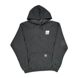 Owens Corning Logo Carhartt Hoodie - XL Gray Cotton Blend