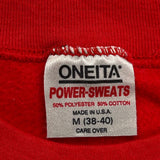 Wisconsin Badgers Oneita College Sweatshirt - Medium Red Polyester Blend