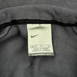 Therma Fit Nike Fleece Jacket - Medium Grey Polyester