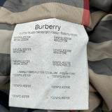 Burberry Overcoat - Large Green Polyester Blend