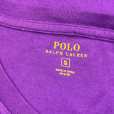 Polo By Ralph Lauren T-Shirt - Small Purple Cotton