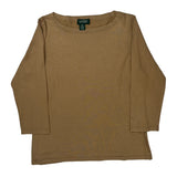 Ralph Lauren Sweater - No Size Beige Silk Blend