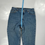 550 Levis Jeans - 33W UK 16 Blue Cotton