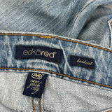 Ecko Unltd Boot Cut Jeans - 30W UK 8 Light Wash Denim