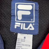 Fila Windbreaker - XS Red Polyester