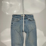 Levis 505 Jeans - 33W 36L Light Wash Cotton